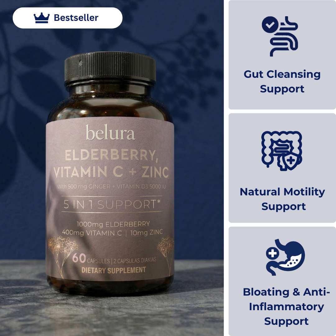 Belura Elderberry Complex - Go Every Morning. Feel Empty. Naturally.